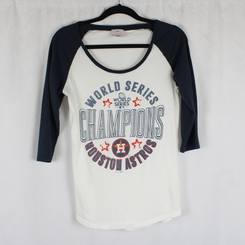 Houston Astros 2017 World Series Champions Baseball Tee
